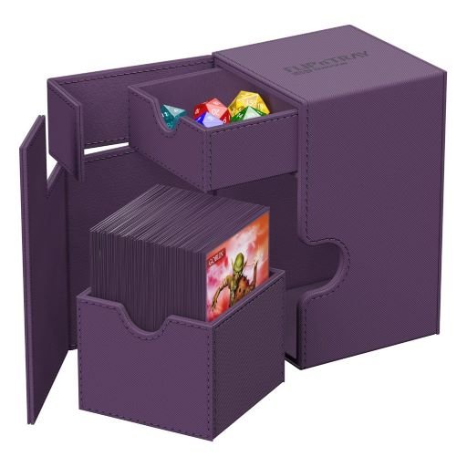Ultimate Guard Flip N Tray 100 Xenoskin Monocolor Violett 50