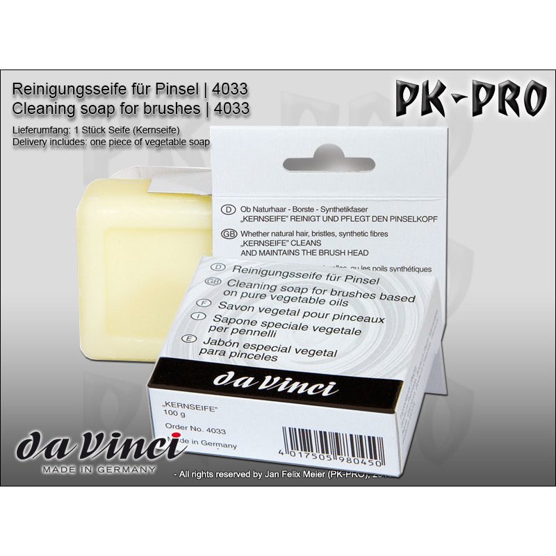 Davinci Pinsel Reinigungsseife 1