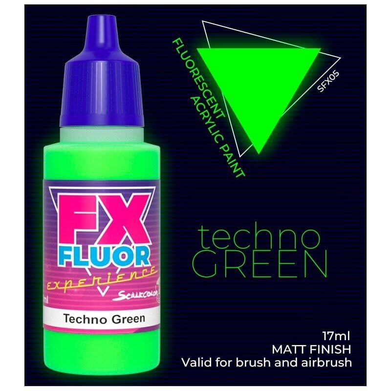 Scale Color Techno Green 17 Ml 1 1