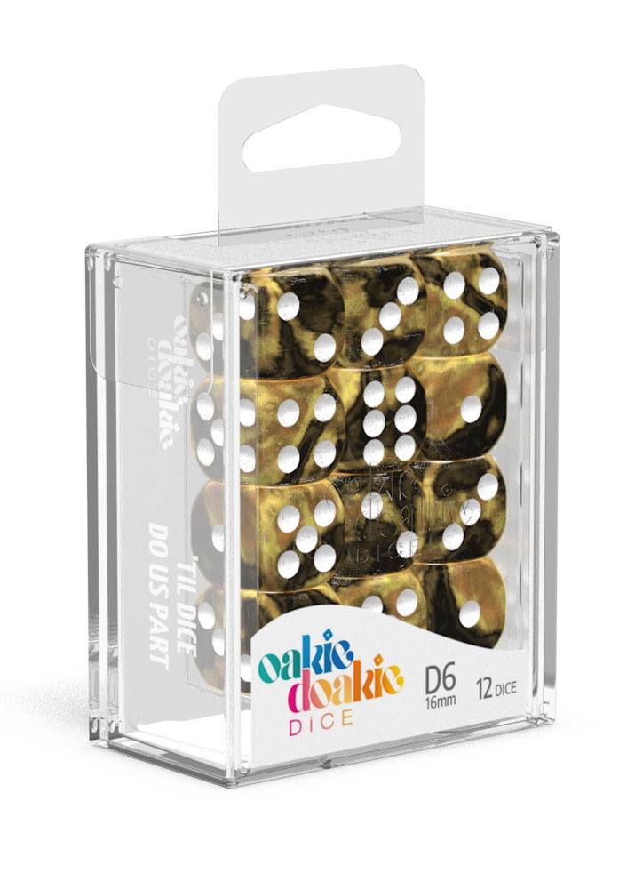 Oakie Doakie Dice D6 Dice 16 Mm Gemidice Hornet 12 Front
