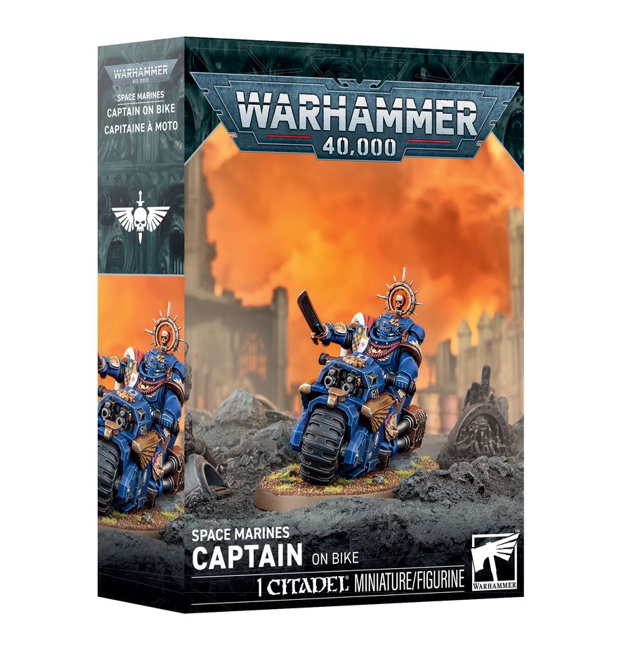 SPACE MARINES: CAPTAIN AUF BIKE (48-113)