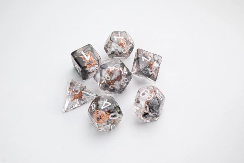 Embraced Series Shield And Weapons Rpg Dice Set 20