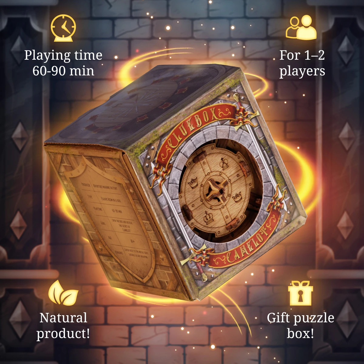 Cluebox Escape The Trial Of Camelot 2