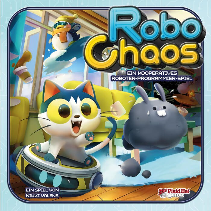 Robo Chaos Plaid Hat Games Front 1