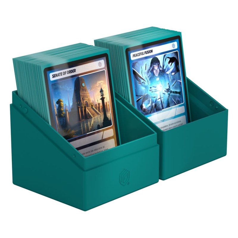 Ultimate Guard Boulder Deck Case 100 Solid Petrolblau 3