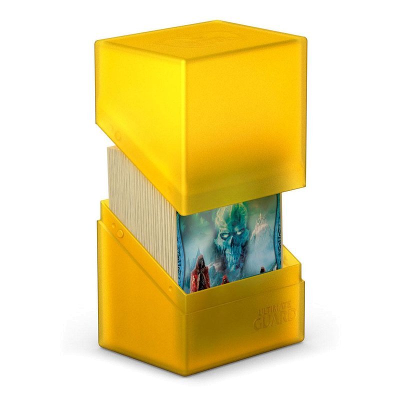 Ultimate Guard Boulder Deck Case 80 Standardgroesse Bernstein