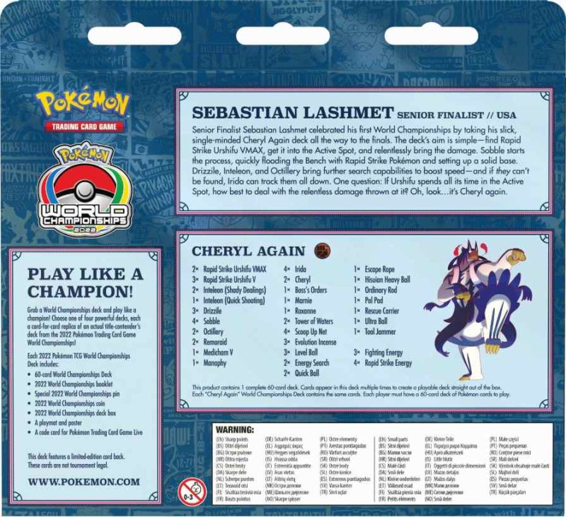 Pkm 2022 Wc Runner Up Deck Cheryl Again Eng 20