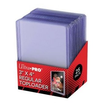 Ultra Pro Toploader 25 Pieces Standard Size Regular