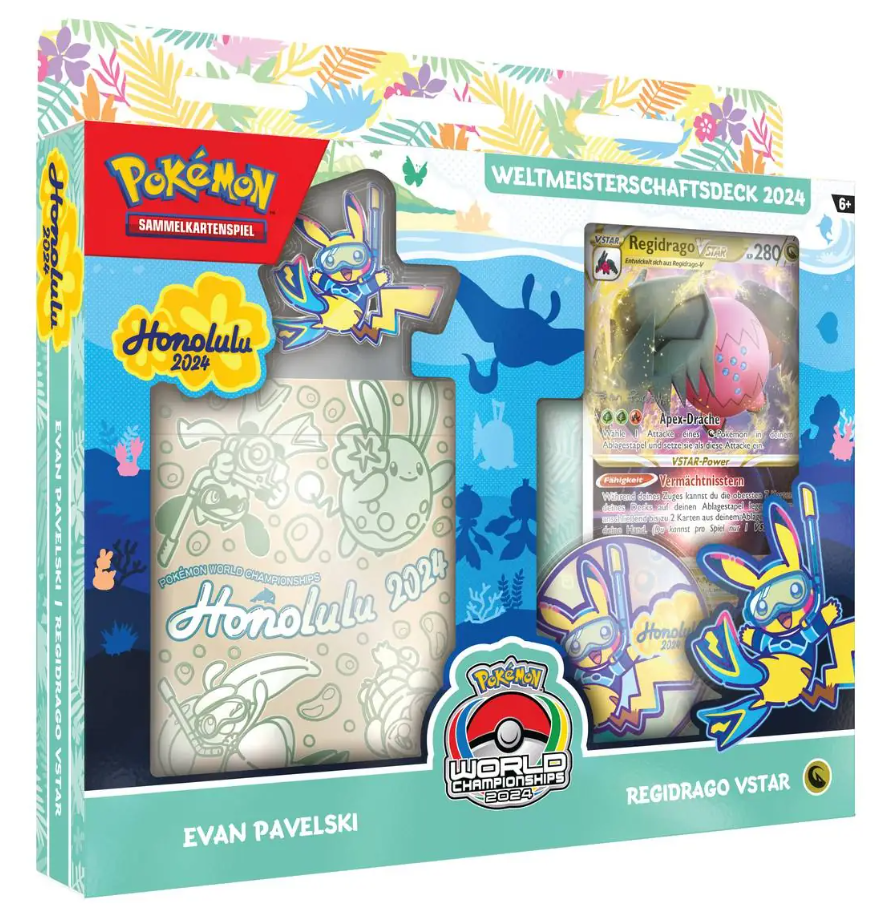 Pokemon Weltmeisterschaftsdeck 2024 Regidrago Vstar (Evan Pavelski)