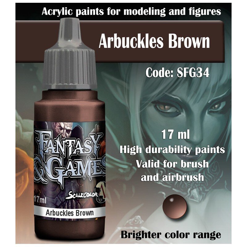 Scale Color Arbuckles Brown 17 Ml 1