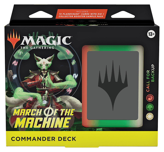 Call For Backup Commander Deck March Of The Machine Englisch Magic