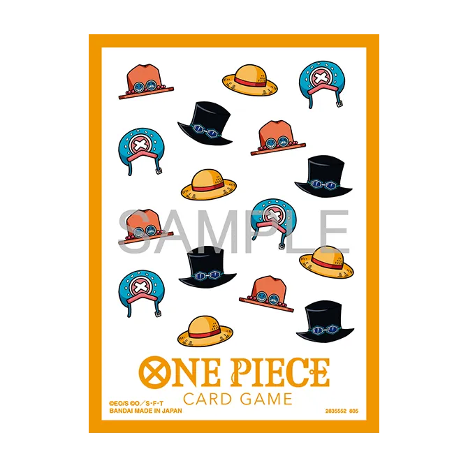 One Piece Card Game Official Sleeves - Hat Patterns