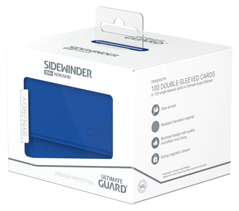 Ultimate Guard Sidewinder 100 Xenoskin Synergy Blau Weiss 3