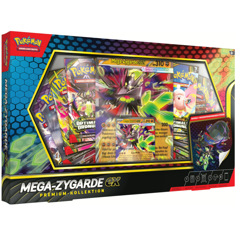 Pokémon - Mega-Zygarde Premium-Kollektion MBE3 DE