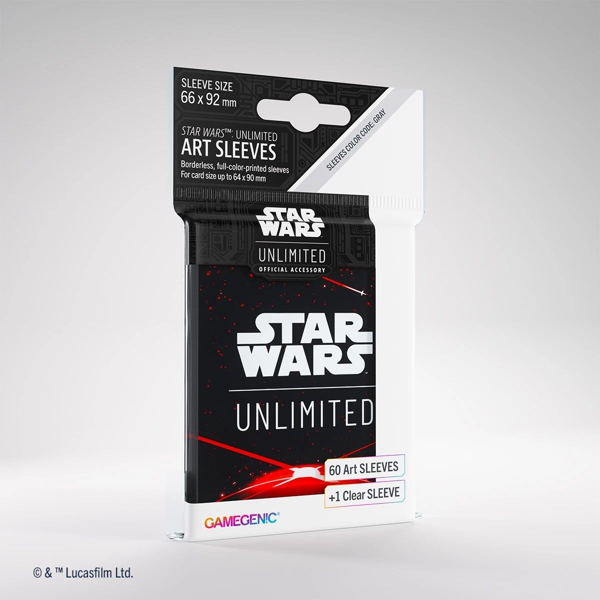 Star Wars Unlimited Art Sleeves Space Red 10