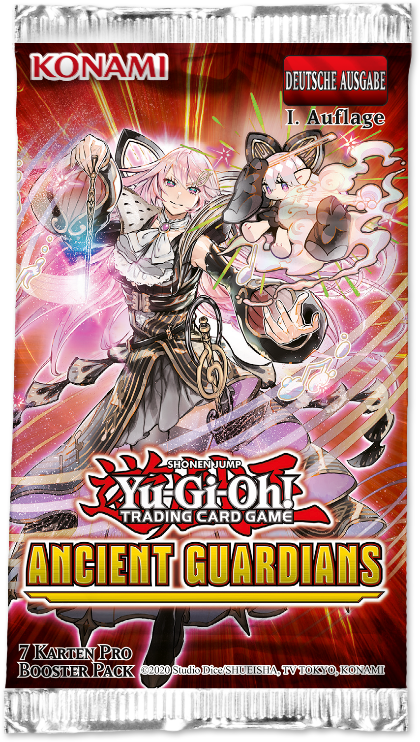Ancient Guardians Booster Packung Pack Box Karten Yugioh Yugi Deutsch German Angu