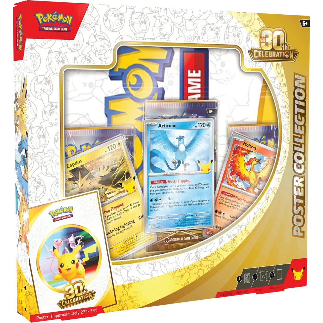 Pokémon 30th Celebration Poster Collection - EN