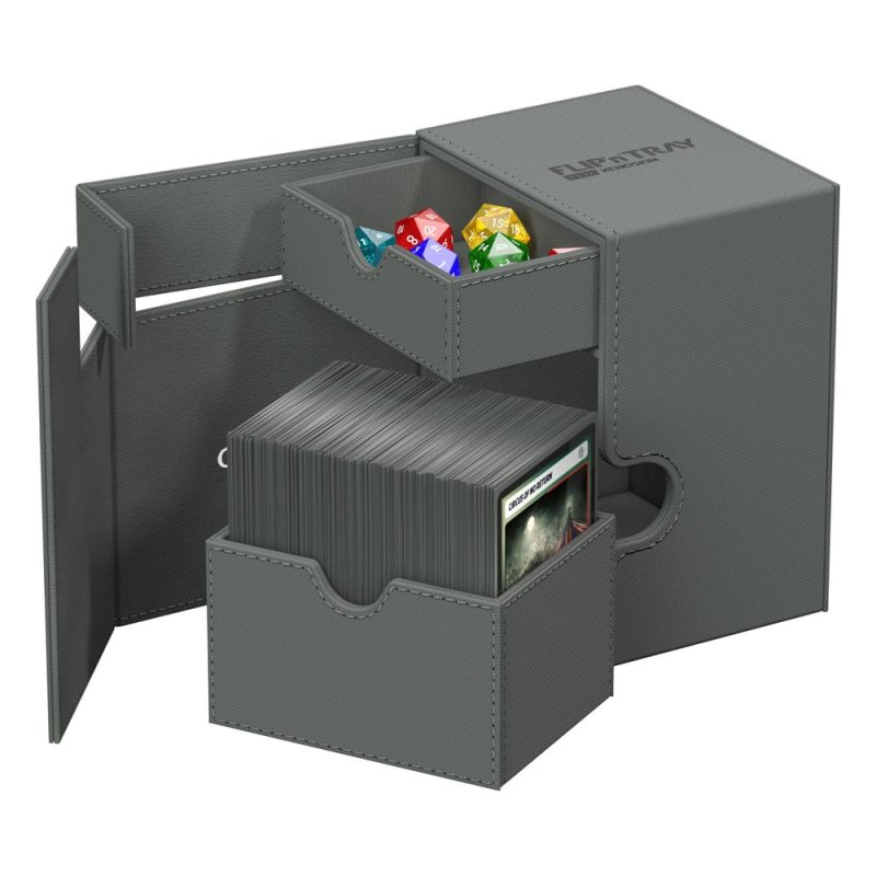 Ultimate Guard Flipntray 133 Xenoskin Grau 6