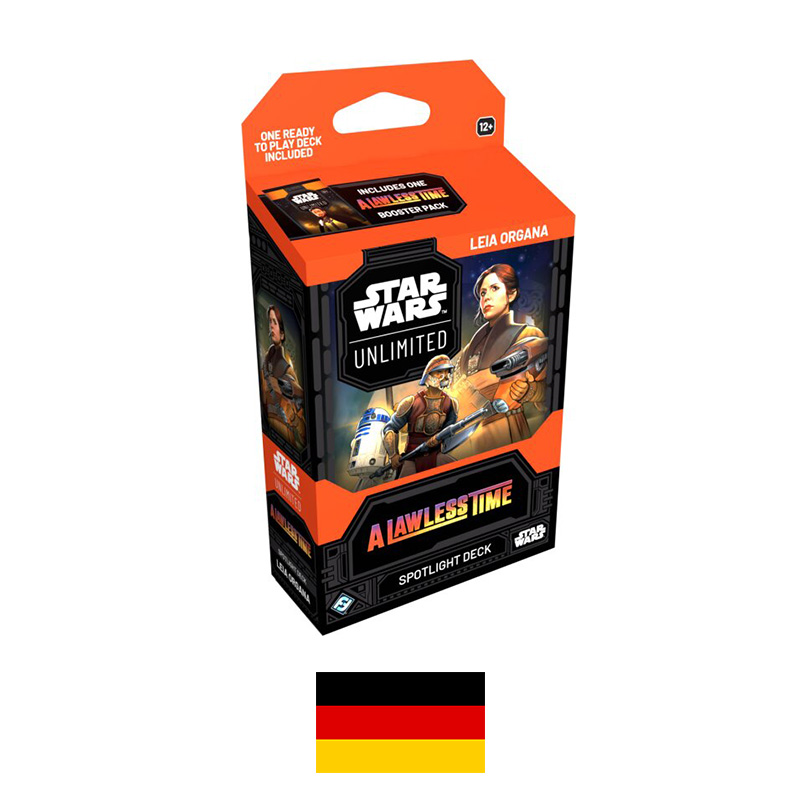 Star Wars: Unlimited – A Lawless Time (Spotlight Deck Lea) DE