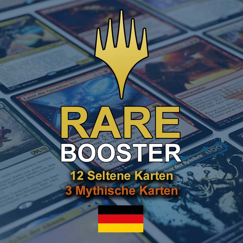 Magic: The Gathering 12 Rares & 3 Mythic Rares (De)