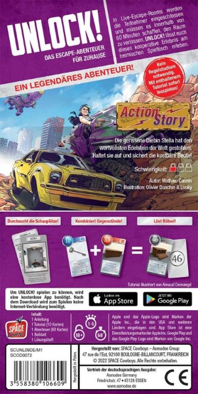 Unlock Action Story 20