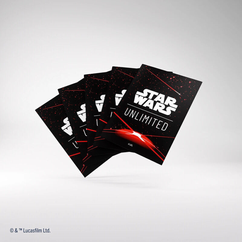 Star Wars Unlimited Art Sleeves Space Red 3