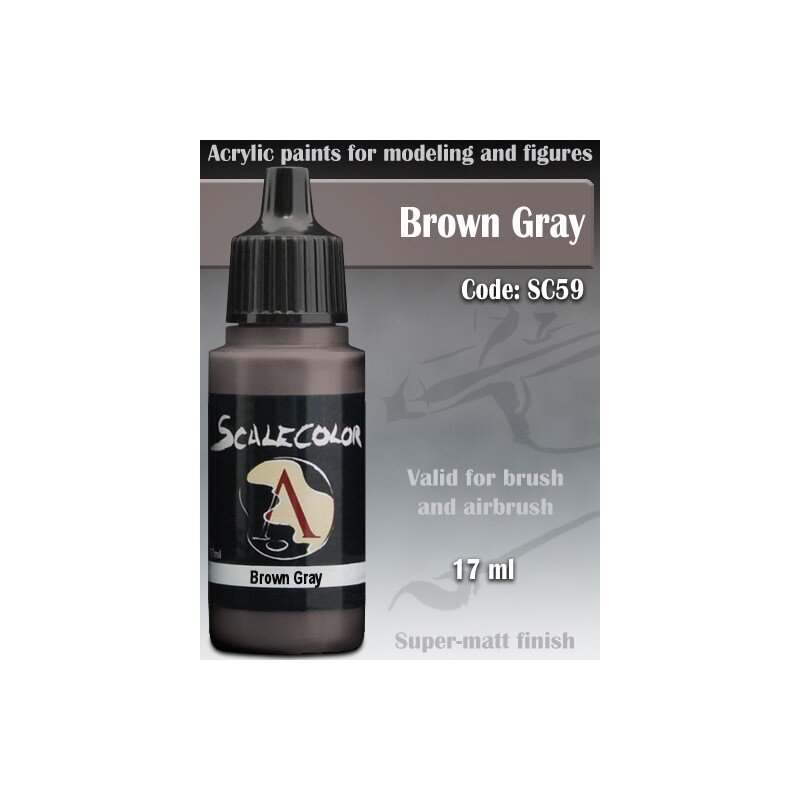 Scale Color Brown Gray 17 Ml