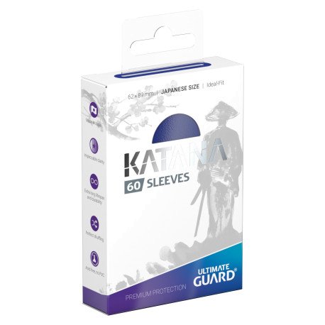 Katana Sleeves Japanese Size Blue 60