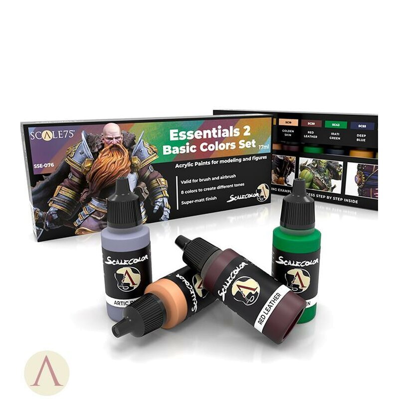 Scale75 Essentials 2 Basic Color Set 8X17Ml 2