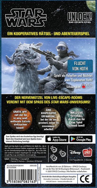 Unlock Star Wars Fluch Von Hoth Back