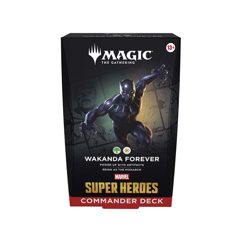 Marvel Super Heroes - Commander-Deck Wakanda Forever (ENG)