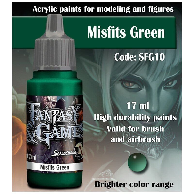 Scale Color Misfits Green 17 Ml 1 1