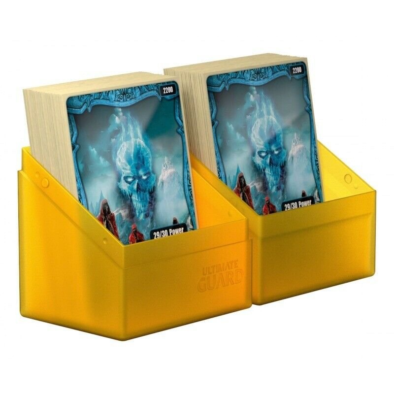 Ultimate Guard Boulder Deck Case 100 Standard Size Amber 4