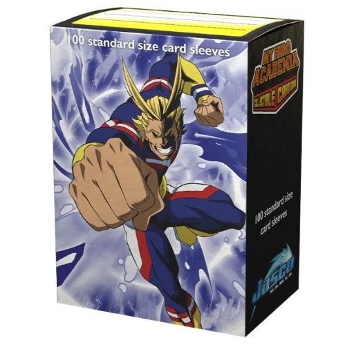 License Standard Size Sleeves All Might Punch 100 Sleeves 10