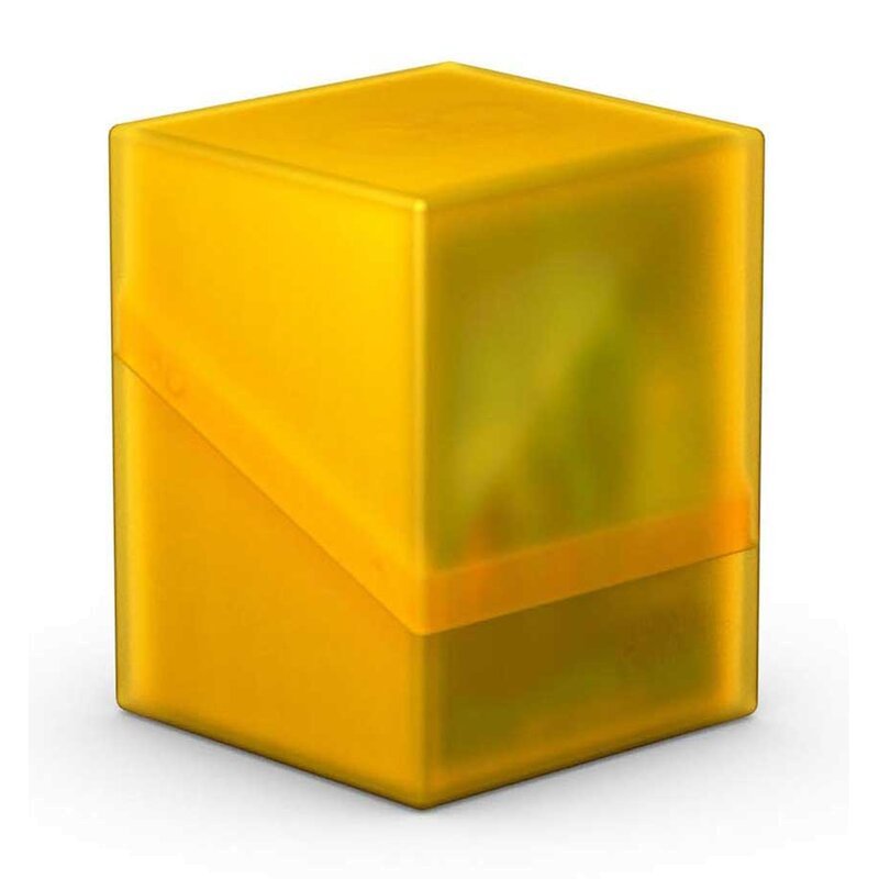 Ultimate Guard Boulder Deck Case 100 Standard Size Amber