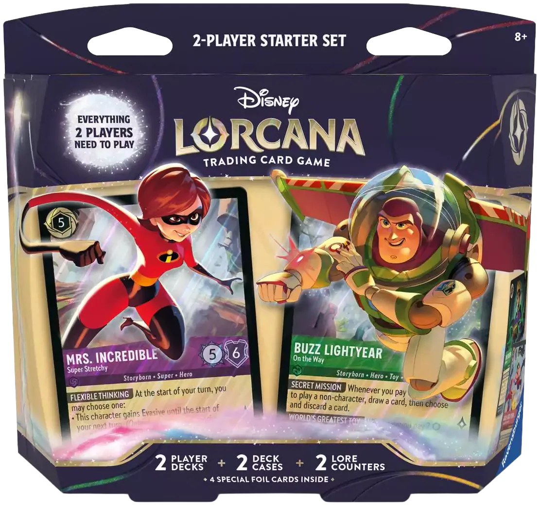 Disney Lorcana - Wilds Unknown - Zwei-Spieler-Starterdeck (EN)
