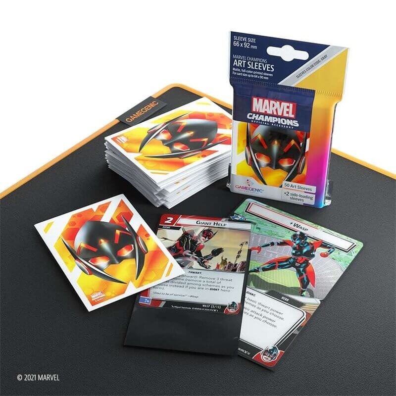 Gamegenic Marvel Champions Art Sleeves Wasp 2 1