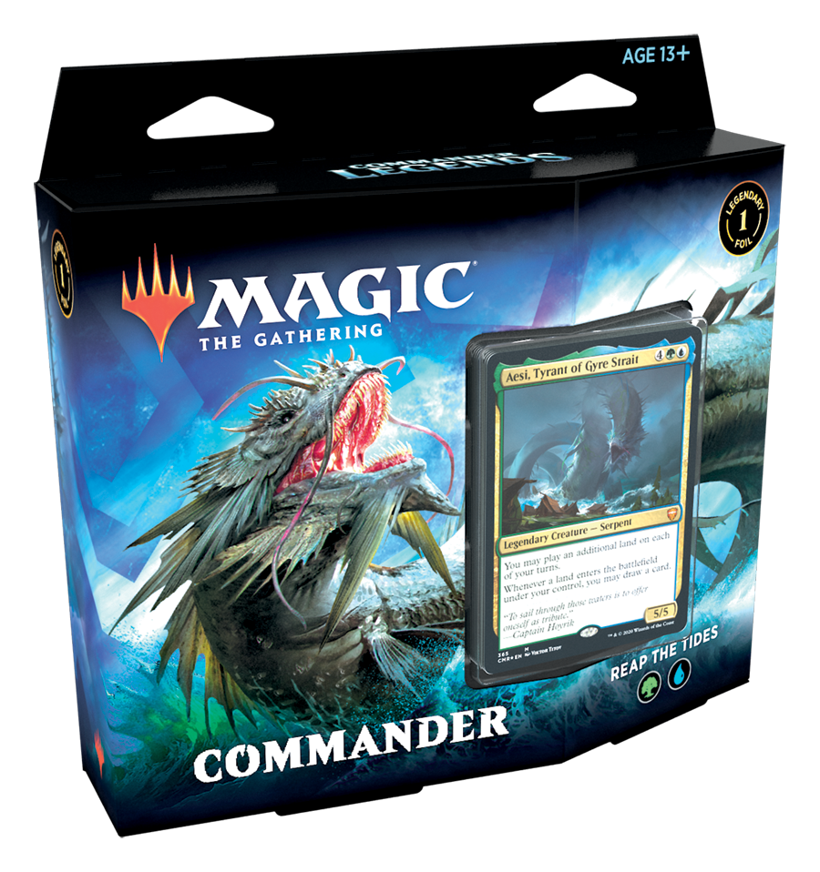 Reap The Tides Commander Deck Commander Legends Englisch English Magic