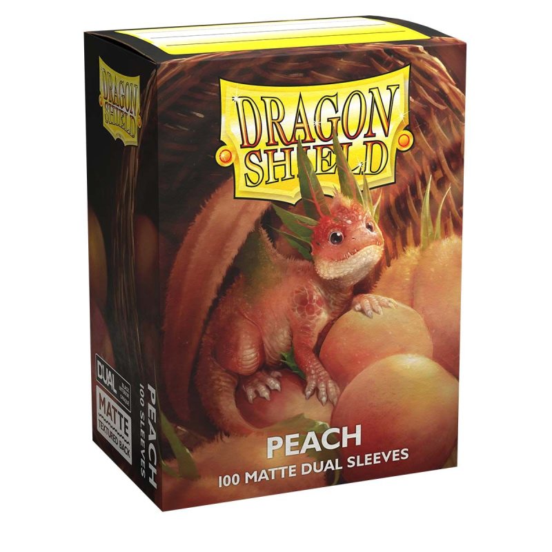 Dragon Shield Matte Dual Peach 100 1