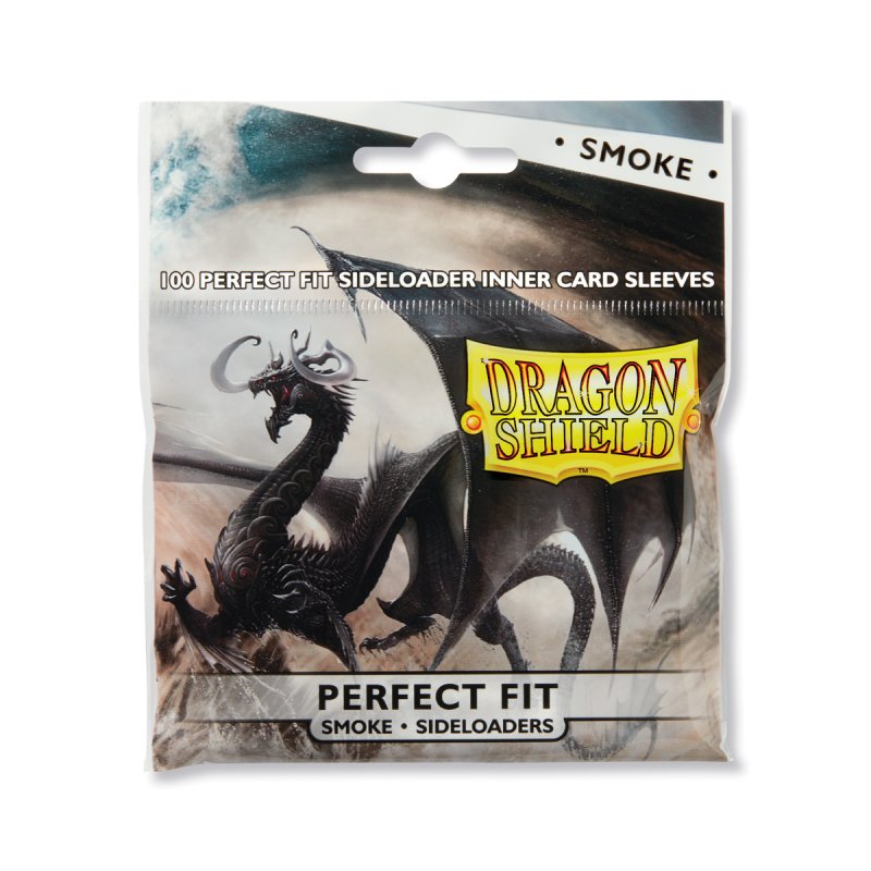 Dragon Shield Perfect Fit Inner Sleeves Sideloader Smoke 100