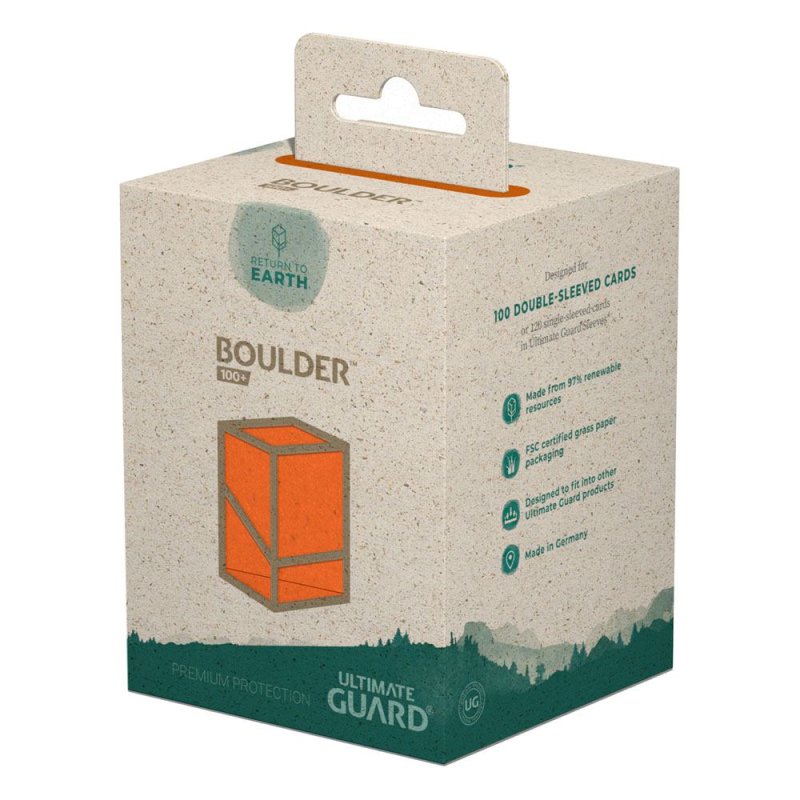 Ultimate Guard Return To Earth Boulder 100 Orange Ugd 011141 007 00 Package