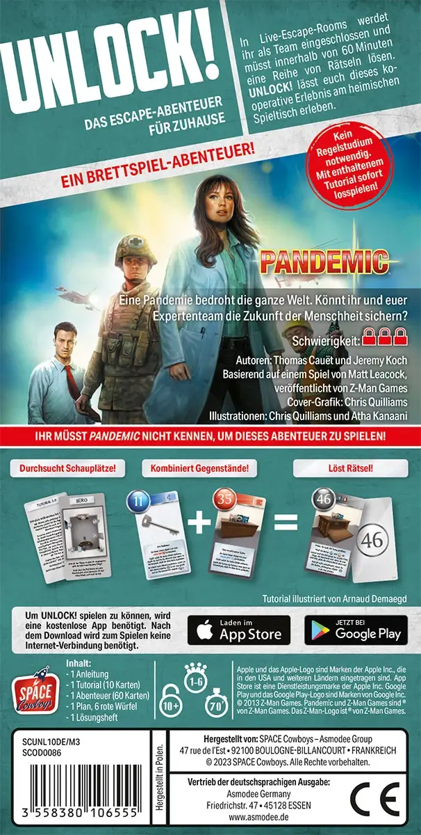 Unlock Game Adventures Pandemic 2