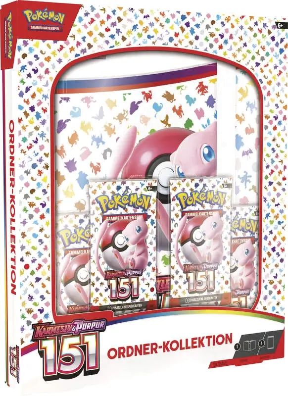 Pokemon Karmesin & Purpur 151: Ordner Kollektion (DEU) Pokemon Karmesin & Purpur 151: Ordner Kollektion (DEU)