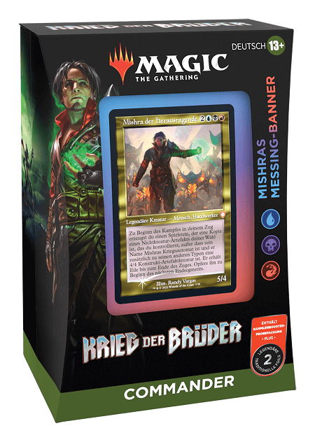 Krieg der Brüder - Commander Deck Mishras Messing-Banner (DEU) Krieg der Brüder - Commander Deck Mishras Messing-Banner (DEU)