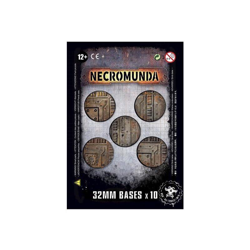 NECROMUNDA 32MM BASES (X10) (300-16)