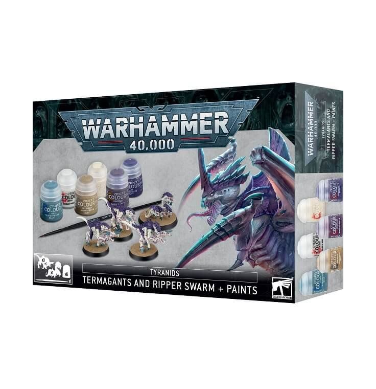 Termagants and Ripper Swarm + Paint Set (60-13)
