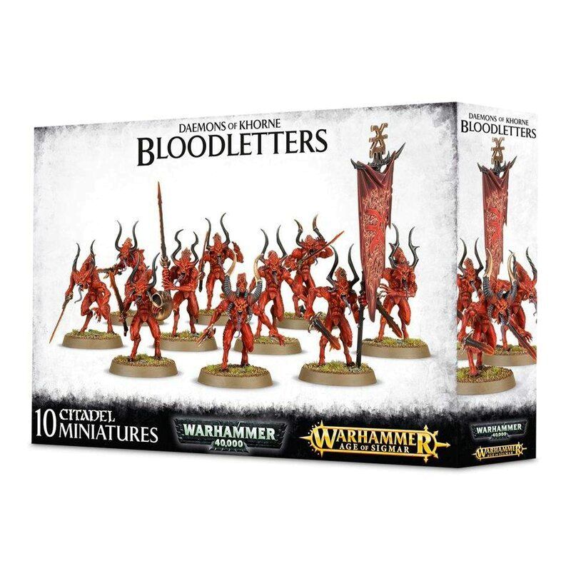 DAEMONS OF KHORNE BLOODLETTERS (97-08) DAEMONS OF KHORNE BLOODLETTERS (97-08)