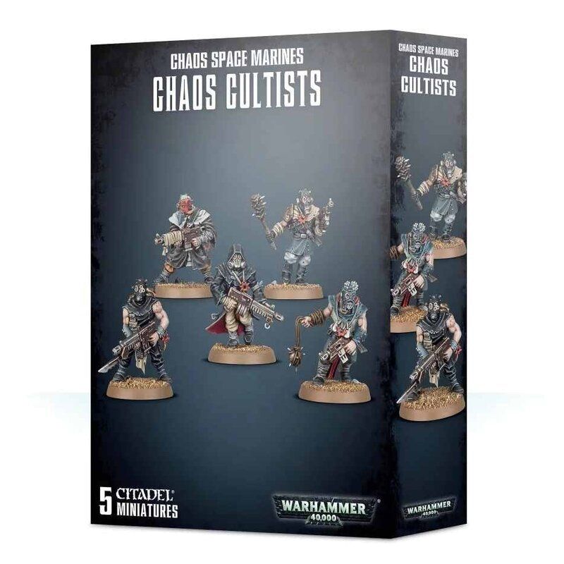 ETB: CHAOS SPACE MARINES CHAOS CULTISTS (35-34)