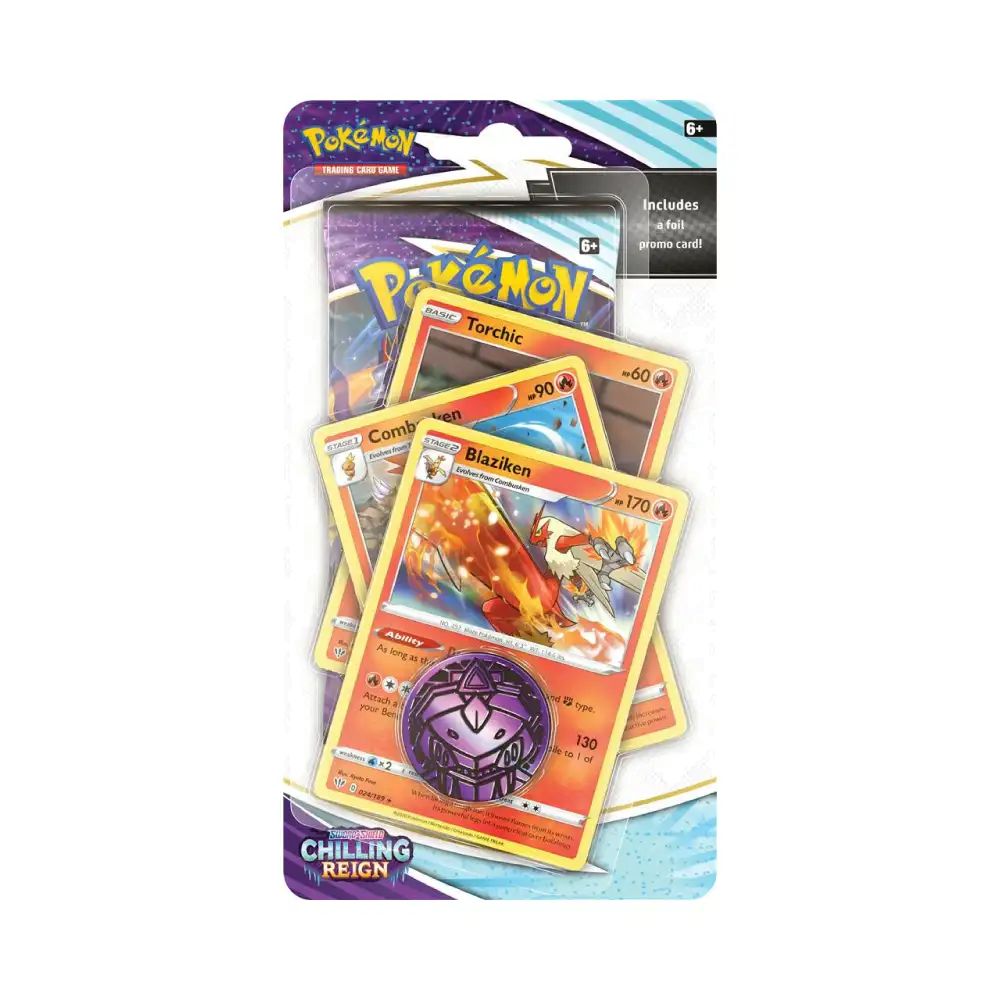 Chilling Reign - Blaziken Premium Checklane Blister (ENG) Chilling Reign - Blaziken Premium Checklane Blister (ENG)