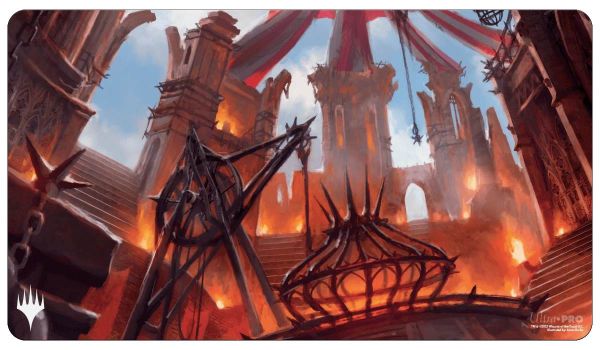 Ravnica Remastered Playmat from the Cult of Rakdos - Blood Crypt
